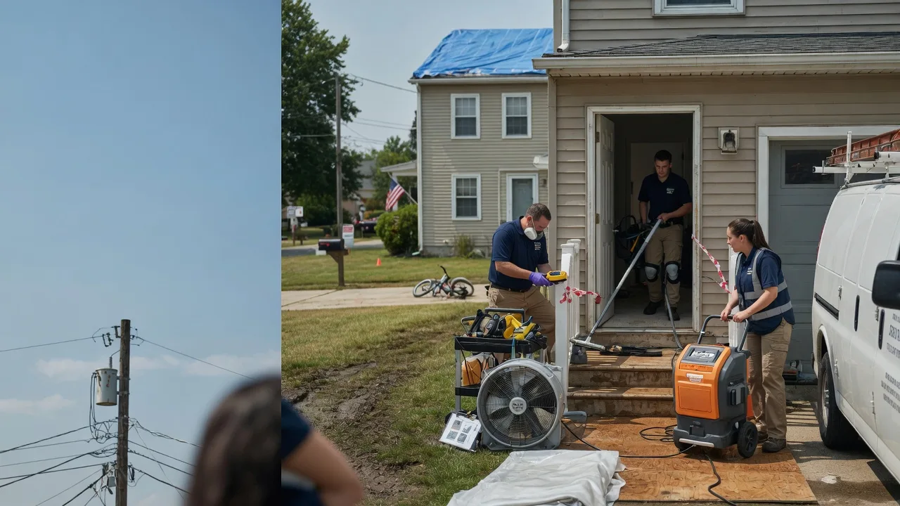 Water Damage Repair in Collison, IL near me